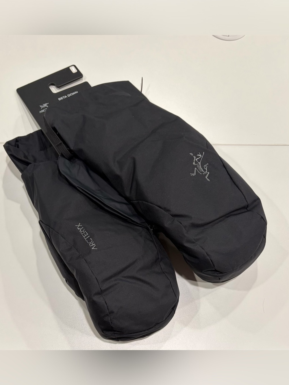 Arc’teryx Men's Women's Large Beta Down Mitten Black Ski Snowboard NWT Snow